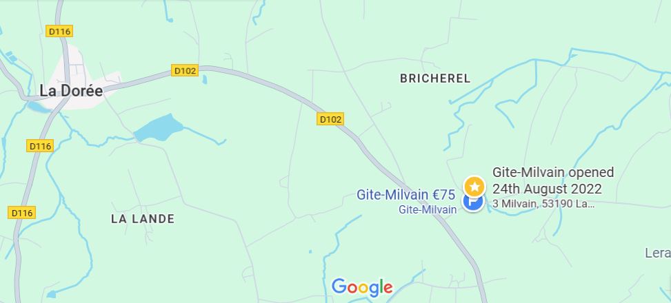 Fougerolles to La Doree and Milvain